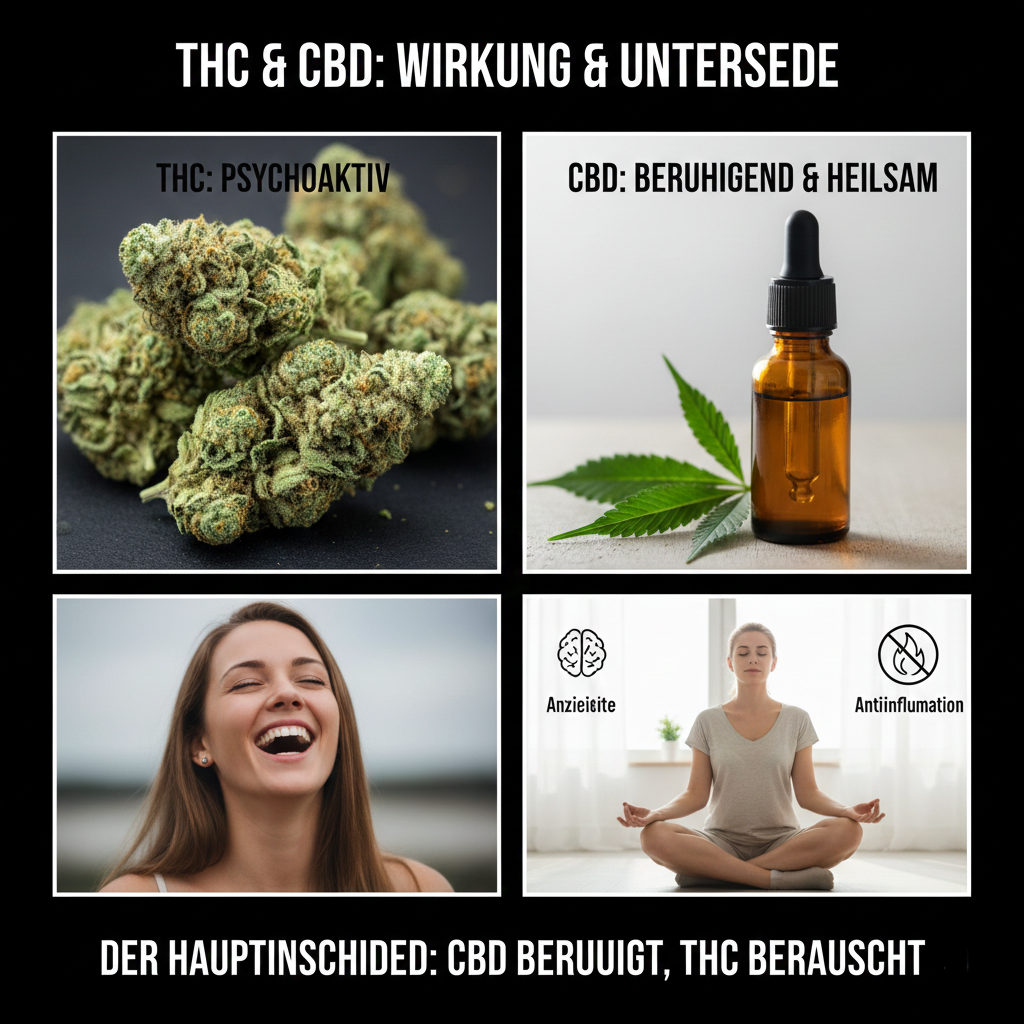 Der Unterschied zwischen CBD und THC: Was Du Wissen Musst