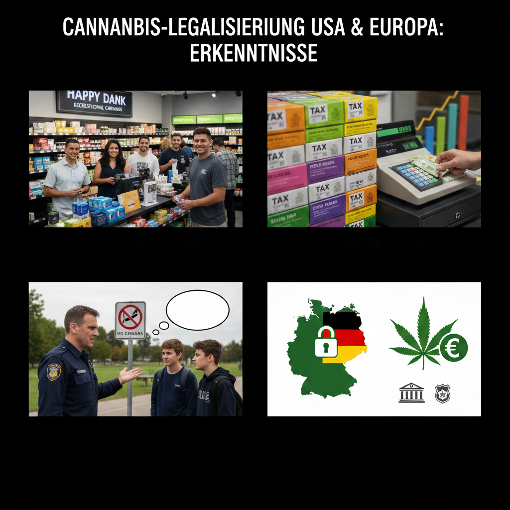 Die Cannabis-Legalisierung in den USA: Welche Lektionen kann Europa Lernen?
