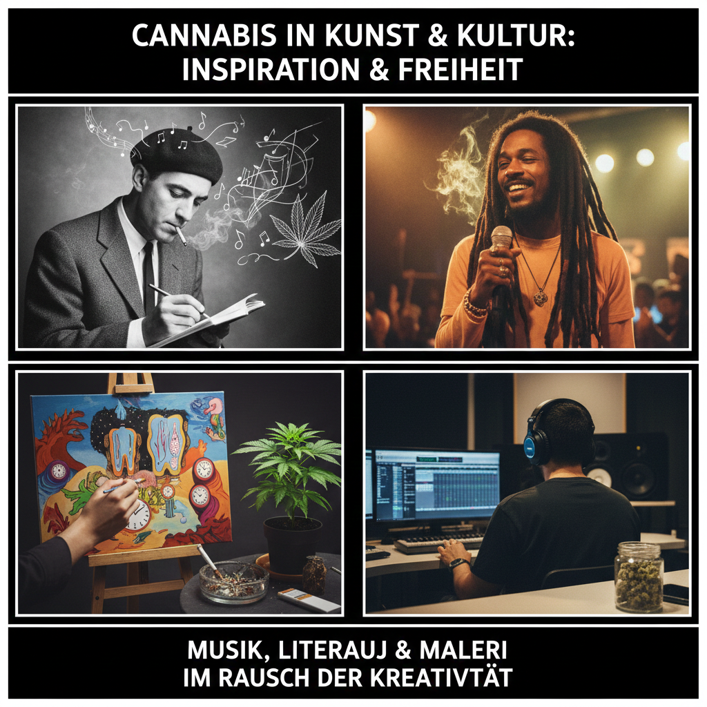 Wie Cannabis in der Kunst und Kultur eine Rolle spielt