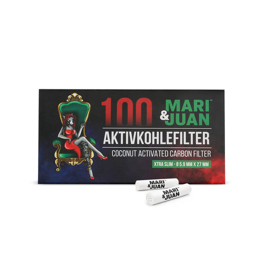 100 Aktivkohlefilter SLIM Size