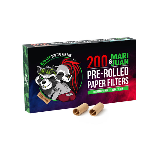 200 vorgedrehte Filter (ø6 mm)