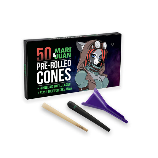 50 Vorgedrehte Hülsen in King Size