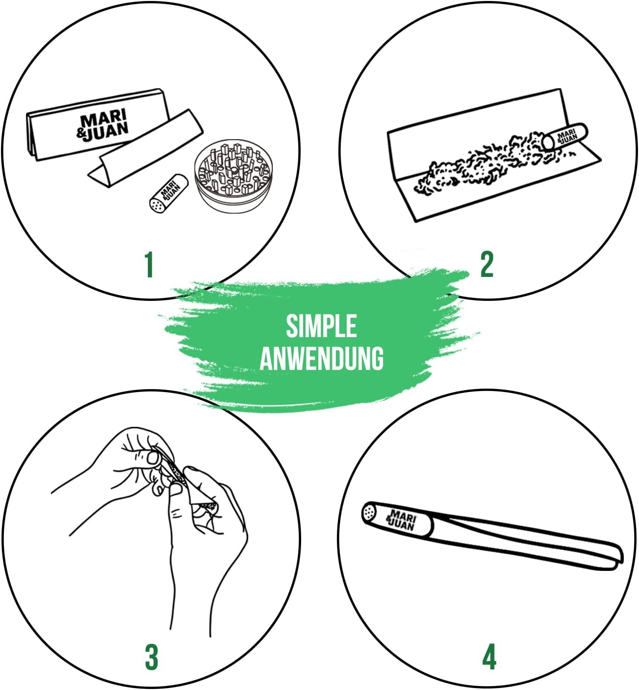 500 vorgedrehte Filter (ø7 mm)
