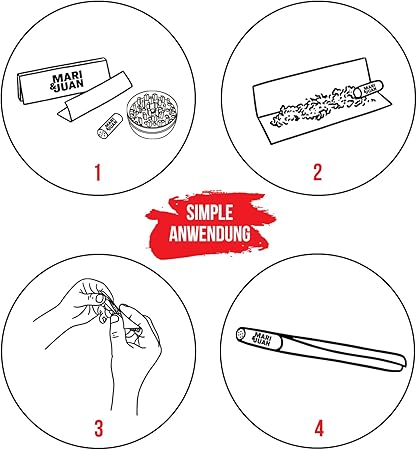 Mari & Juan 50 Aktivkohlefilter SLIM I 5,9 mm dünne Filter mit Aktivkohle auf Kokosnussbasis, 50 Stück in Grün I Schadstoffärmeres Rauchgefühl - Mari & Juan