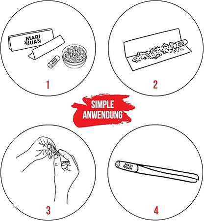 Mari & Juan 50 Aktivkohlefilter SLIM I 5,9 mm dünne Filter mit Aktivkohle auf Kokosnussbasis, 50 Stück in Grün I Schadstoffärmeres Rauchgefühl - Mari & Juan