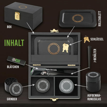 Grinder Box aus Bambusholz