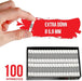 Mari & Juan 100 Aktivkohlefilter SLIM Size I 5.9mm dünne Filter mit Aktivkohle auf Kokosnussbasis, 100 Stück, Weiß I Schadstoffärmeres Raucherlebnis - Mari & Juan