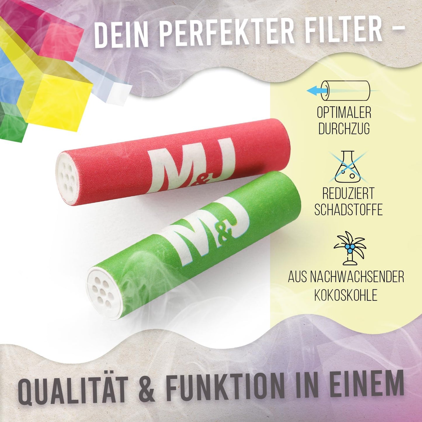 250 Aktivkohlefilter (ø6 mm)