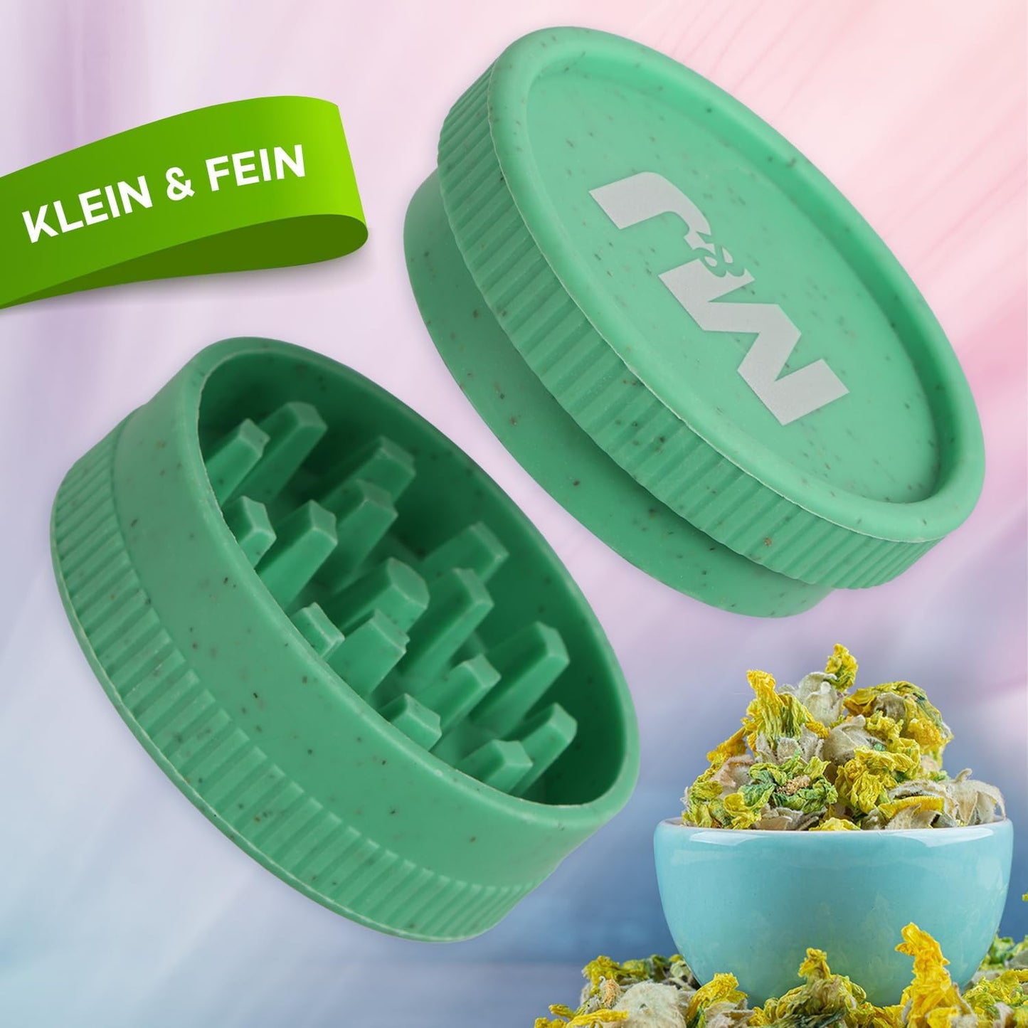 Bio Grinder (ø5,4 cm) grün