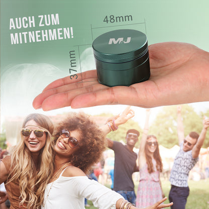 Grinder (ø5 cm) Aluminium grün